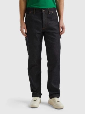 Zdjęcie produktu Benetton, Worker Style Jeans, size 46, Dark Blue, Men United Colors of Benetton