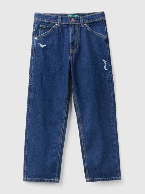 Zdjęcie produktu Benetton, Worker Style Jeans, size M, Blue, Kids United Colors of Benetton