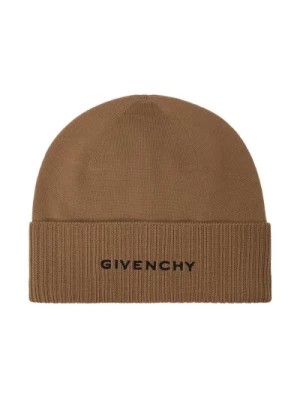 Zdjęcie produktu Beżowe Czapki i Czapki z Wełny Aw23 Givenchy