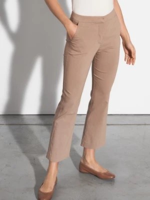 Zdjęcie produktu Beżowe spodnie damskie OCHNIK