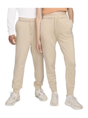 Zdjęcie produktu Beżowe spodnie treningowe Club Fleece dla kobiet Nike