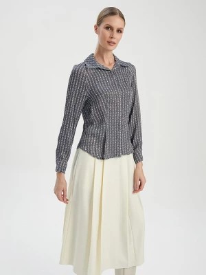 Zdjęcie produktu BGN Bluzka w kolorze szaro-białym rozmiar: 36