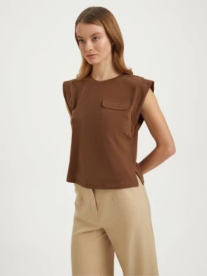 Zdjęcie produktu BGN Koszulka w kolorze brązowym rozmiar: 38
