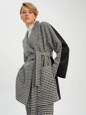 Zdjęcie produktu BGN Płaszcz przejściowy w kolorze czarno-białym rozmiar: 40