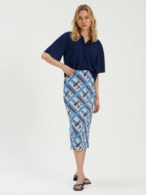 Zdjęcie produktu BGN Spódnica w kolorze niebieskim rozmiar: 34