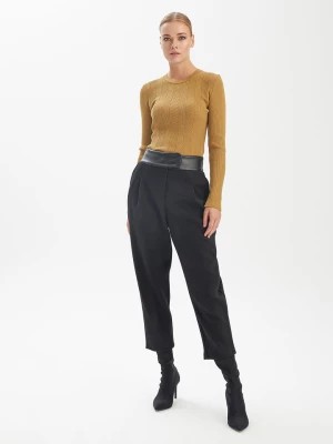 Zdjęcie produktu BGN Spodnie w kolorze czarnym rozmiar: 38