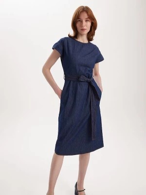 Zdjęcie produktu BGN Sukienka dżinsowa w kolorze granatowym rozmiar: 36