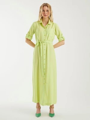 Zdjęcie produktu BGN Sukienka w kolorze limonkowym rozmiar: 36