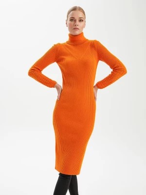 Zdjęcie produktu BGN Sukienka w kolorze pomarańczowym rozmiar: 34
