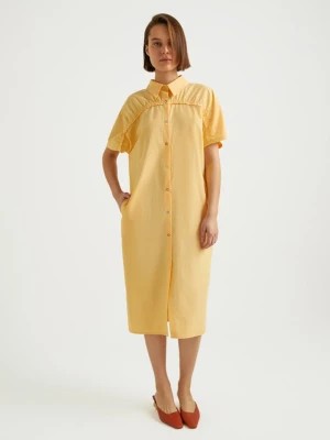 Zdjęcie produktu BGN Sukienka w kolorze żółtym rozmiar: 34