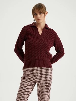 Zdjęcie produktu BGN Sweter w kolorze bordowym rozmiar: 36