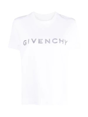 Zdjęcie produktu Biała Aw23 Koszulka Damska - Stylowa i Wygodna Givenchy