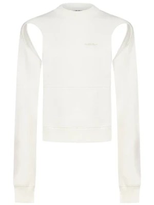 Zdjęcie produktu Biała Bawełniana Bluza z Długimi Rękawami Ambush