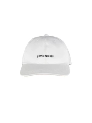 Zdjęcie produktu Biała bawełniana czapka z płótna Givenchy
