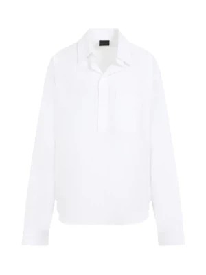 Zdjęcie produktu Biała Bawełniana Koszula Balenciaga