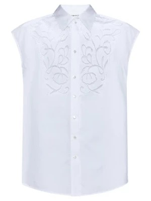 Zdjęcie produktu Biała Bawełniana Koszula z Haftem z Koronki P.a.r.o.s.h.
