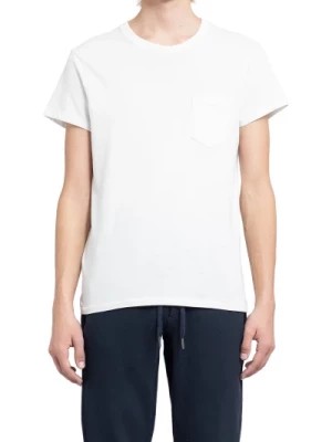 Zdjęcie produktu Biała Bawełniana Koszulka z Okrągłym Dekoltem Tom Ford