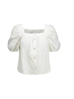 Zdjęcie produktu Biała Bluzka dla Kobiet Amaya Amsterdam