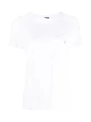 Zdjęcie produktu Biała Casual T-shirt dla kobiet Lorena Antoniazzi