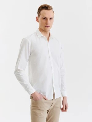 Zdjęcie produktu Biała koszula męska o kroju Regular Fit Pako Lorente