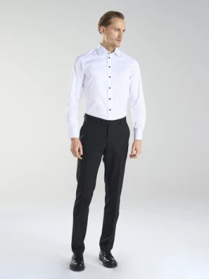 Zdjęcie produktu Biała koszula męska z bawełny Pako Lorente