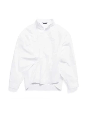 Zdjęcie produktu Biała Koszula Wrap Balenciaga