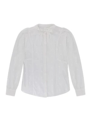 Zdjęcie produktu Biała koszula z marszczeniami Isabel Marant
