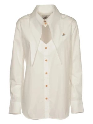 Zdjęcie produktu Biała Koszula z Serduszkiem Vivienne Westwood