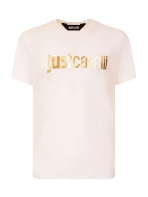 Zdjęcie produktu Biała Koszulka i Polo Kolekcja Just Cavalli
