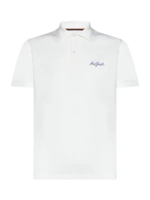 Zdjęcie produktu Biała Koszulka Polo z Haftowanym Logo PS By Paul Smith