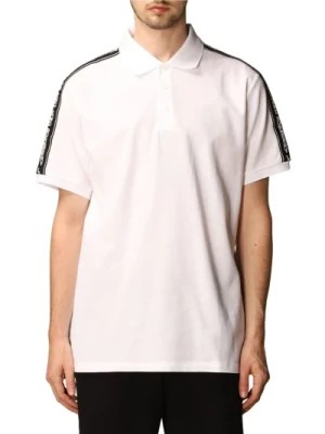 Zdjęcie produktu Biała Koszulka Polo z Zagiętym Logo Burberry