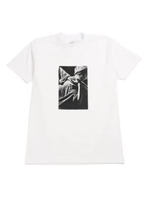 Zdjęcie produktu Biała Koszulka z Grafiką Rąk Pleasures