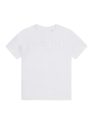 Zdjęcie produktu Biała koszulka z haftowanym logo 4G dla dzieci Givenchy