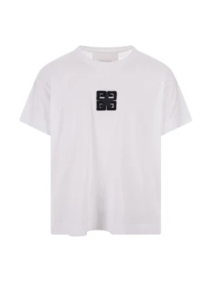 Zdjęcie produktu Biała koszulka z logo 4G Stars Givenchy