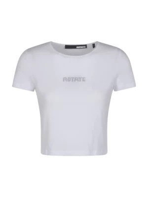 Zdjęcie produktu Biała koszulka z logo Rotate Birger Christensen
