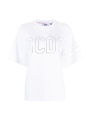 Zdjęcie produktu Biała Koszulka z Logo Stylowy Upgrade Gcds