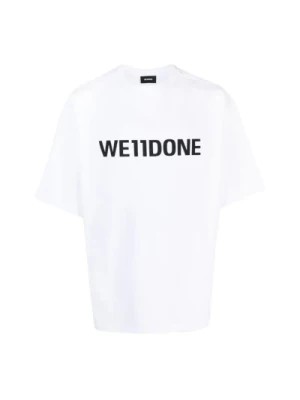 Zdjęcie produktu Biała Koszulka z Logo We11Done