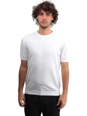 Zdjęcie produktu Biała koszulka z okrągłym dekoltem Kangra