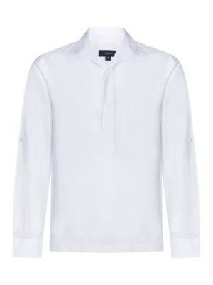 Zdjęcie produktu Biała lniana bawełniana koszula Sease