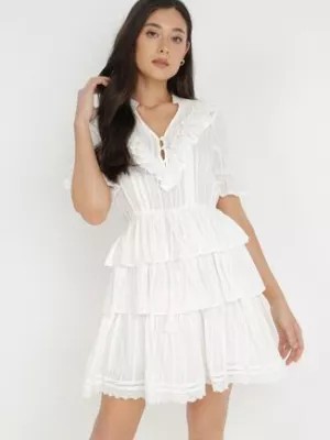 Zdjęcie produktu Biała Sukienka Daphipeia