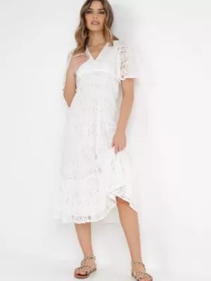 Zdjęcie produktu Biała Sukienka Delenia