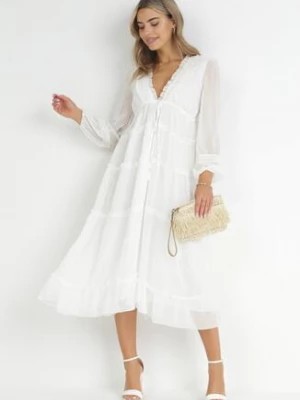 Zdjęcie produktu Biała Sukienka Haidatea