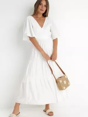 Zdjęcie produktu Biała Sukienka Nonsy
