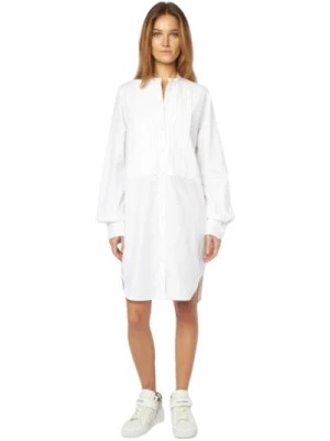 Zdjęcie produktu Biała sukienka Rhebe z guzikami Zadig & Voltaire