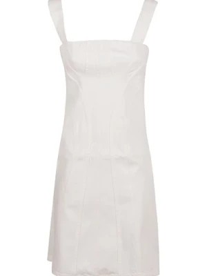 Zdjęcie produktu Biała Sukienka z Denimu dla Modnych Kobiet Stella McCartney