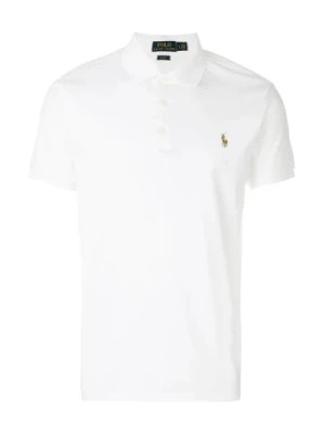 Zdjęcie produktu Biała Sweterkowa Koszulka Polo Polo Ralph Lauren