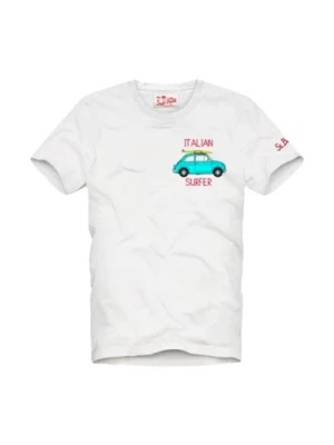 Zdjęcie produktu Biała włoska koszulka surfera MC2 Saint Barth
