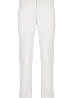 Zdjęcie produktu Białe Bawełniane Spodnie z Kieszeniami Entre amis