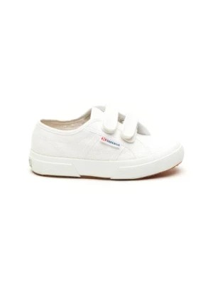 Zdjęcie produktu Białe Klasyczne Strap Sneakers Superga