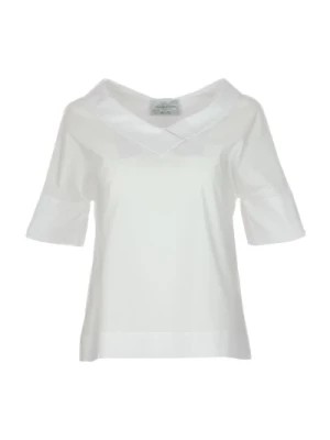 Zdjęcie produktu Białe koszulki dla kobiet Vicario Cinque